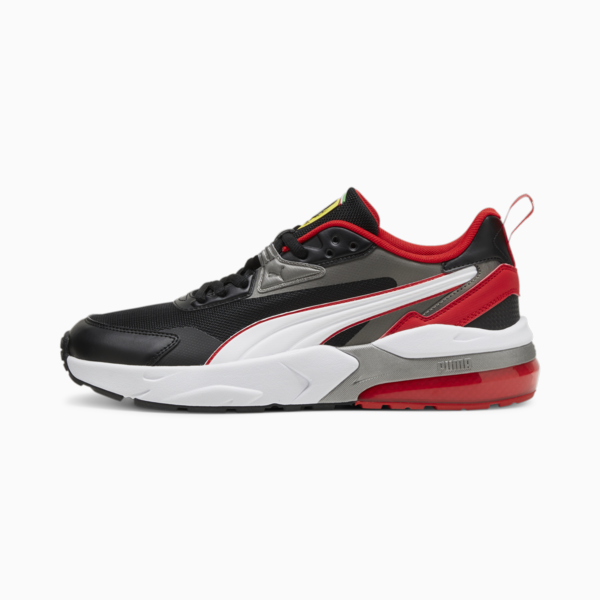 Zapatillas Ferrari VIS2K, PUMA Black-Rosso Corsa, large-ARG