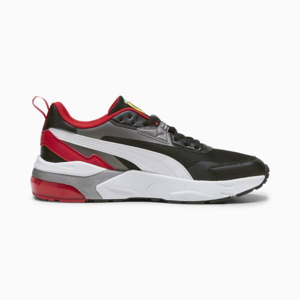Zapatillas Ferrari VIS2K, PUMA Black-Rosso Corsa, large-ARG