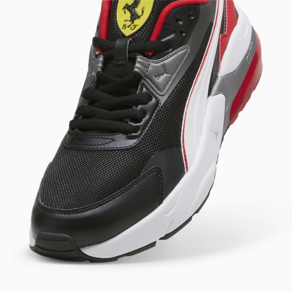 Zapatillas Ferrari VIS2K, PUMA Black-Rosso Corsa, large-ARG