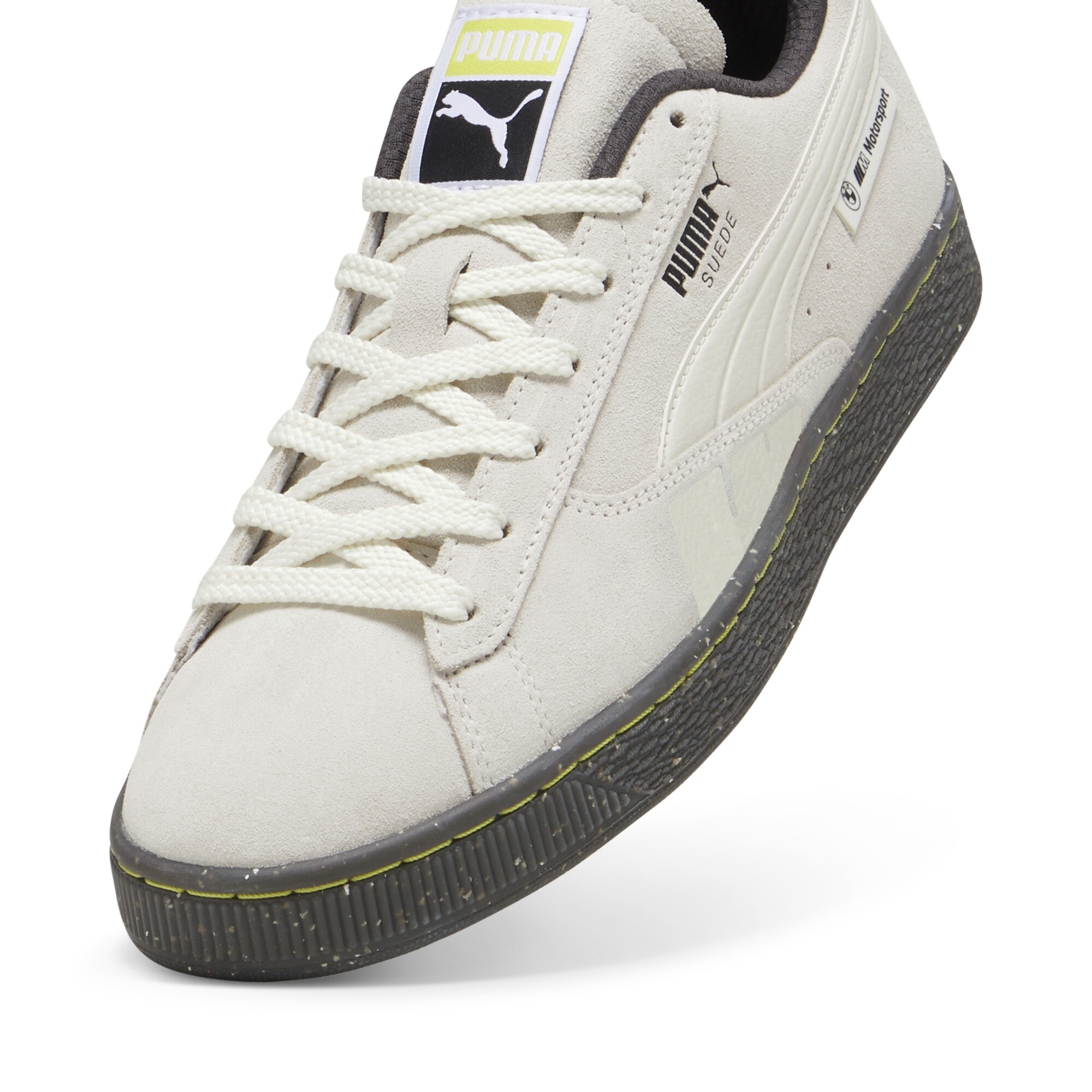 BMW M Motorsport Suede unisex sneakers voor Heren, Grijs, Maat 46 | PUMA