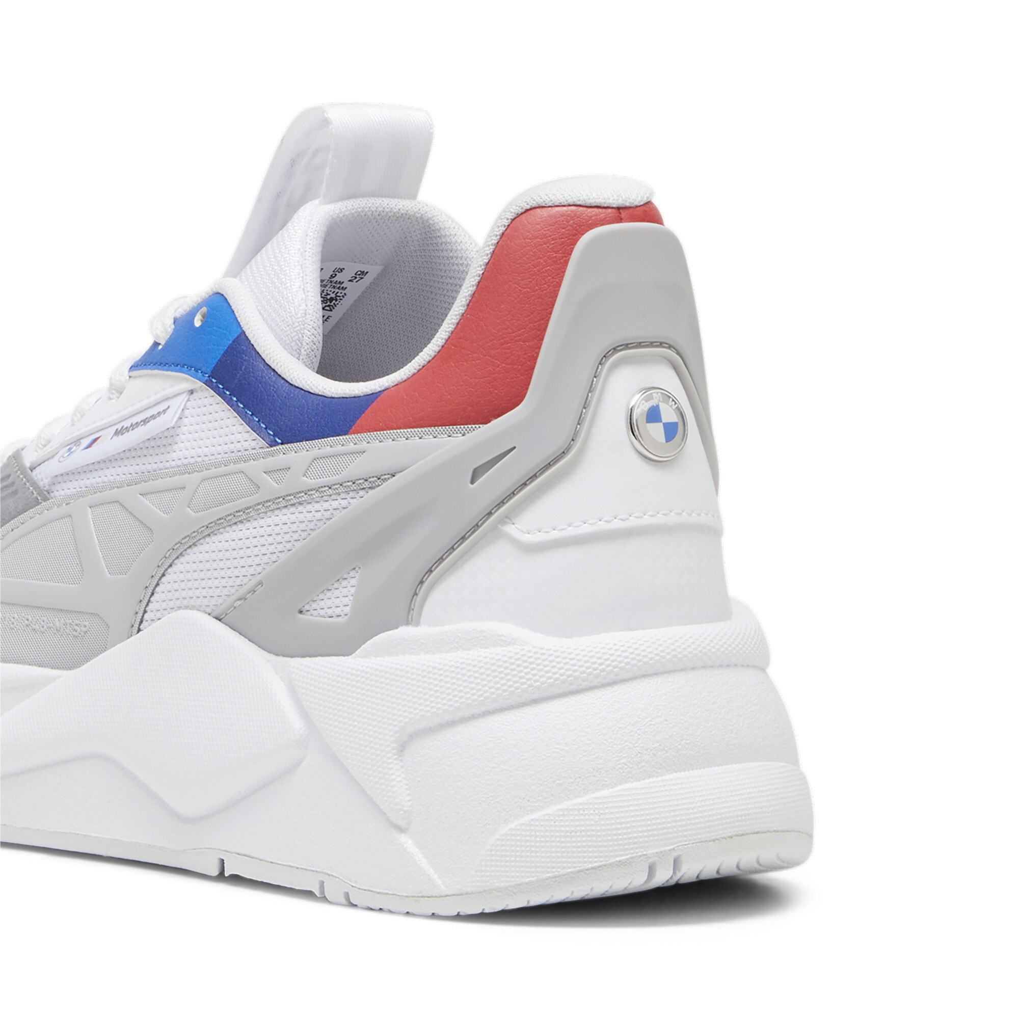 PUMA BMW M Motorsport RS-X T Sneakers Unisex In White, Size EU 45