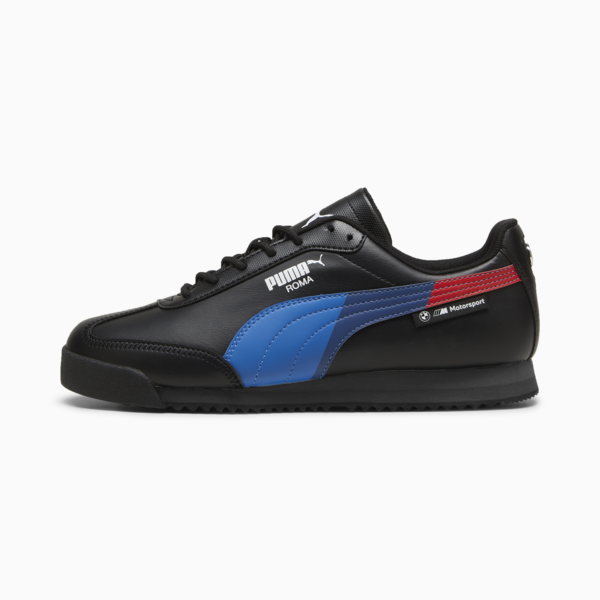 BMW M Motorsport Roma Via Sneakers Unisex, PUMA Black-Shadow Gray, large-MEX