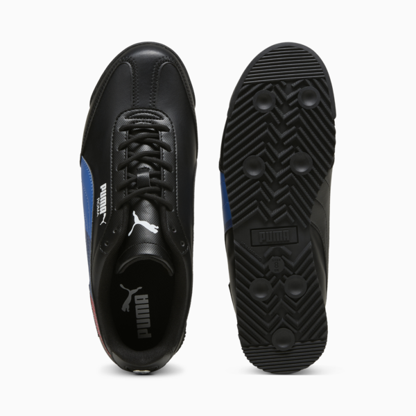 BMW M Motorsport Roma Via Sneakers Unisex, PUMA Black-Shadow Gray, large-MEX