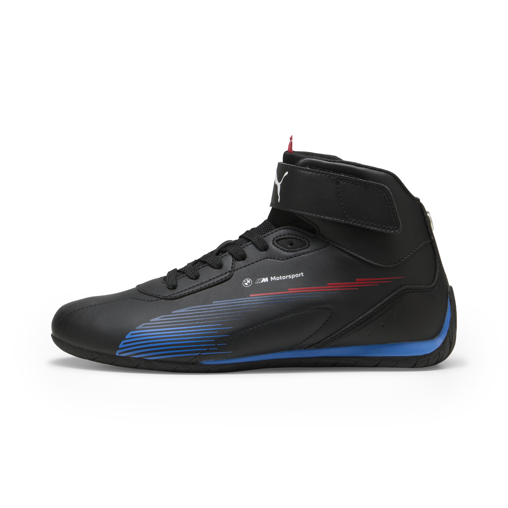 Puma BMW M Motorsport Neo Cat Mid 2.0 Schuhe Unisex | Mit Plain | Black/Cool Cobalt | Größe: 40