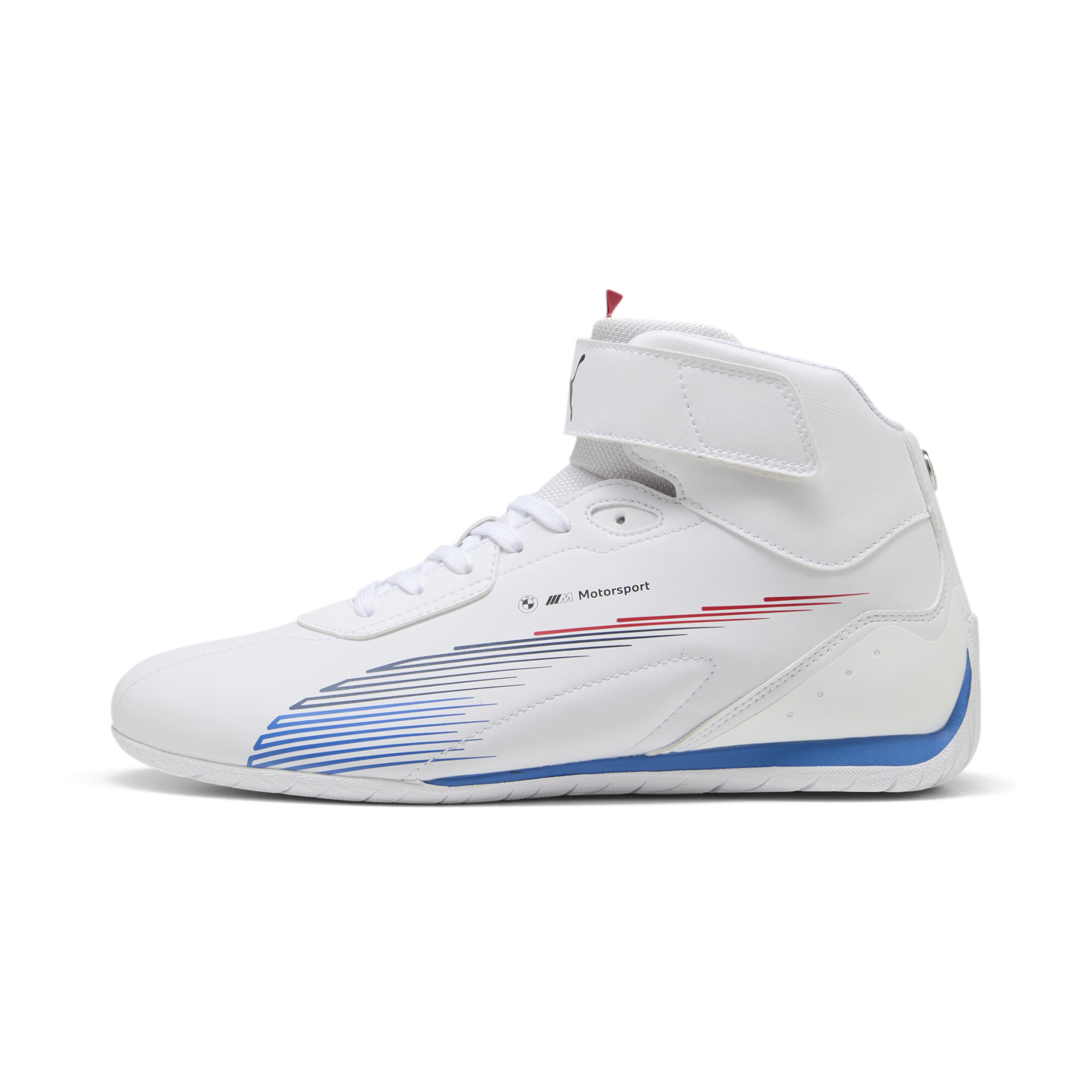 Puma BMW M Motorsport Neo Cat Mid 2.0 Schuhe Unisex | Mit Plain | White/Cool Cobalt | Größe: 47