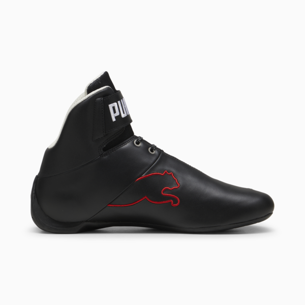 Scuderia Ferrari Future Cat Mid Sneakers, PUMA Black-Rosso Corsa, large-MEX
