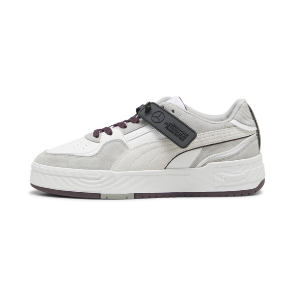 Puma Mercedes-amg Petronas F1® Ca Pro Crush Men's Sneakers In White- Team Silver
