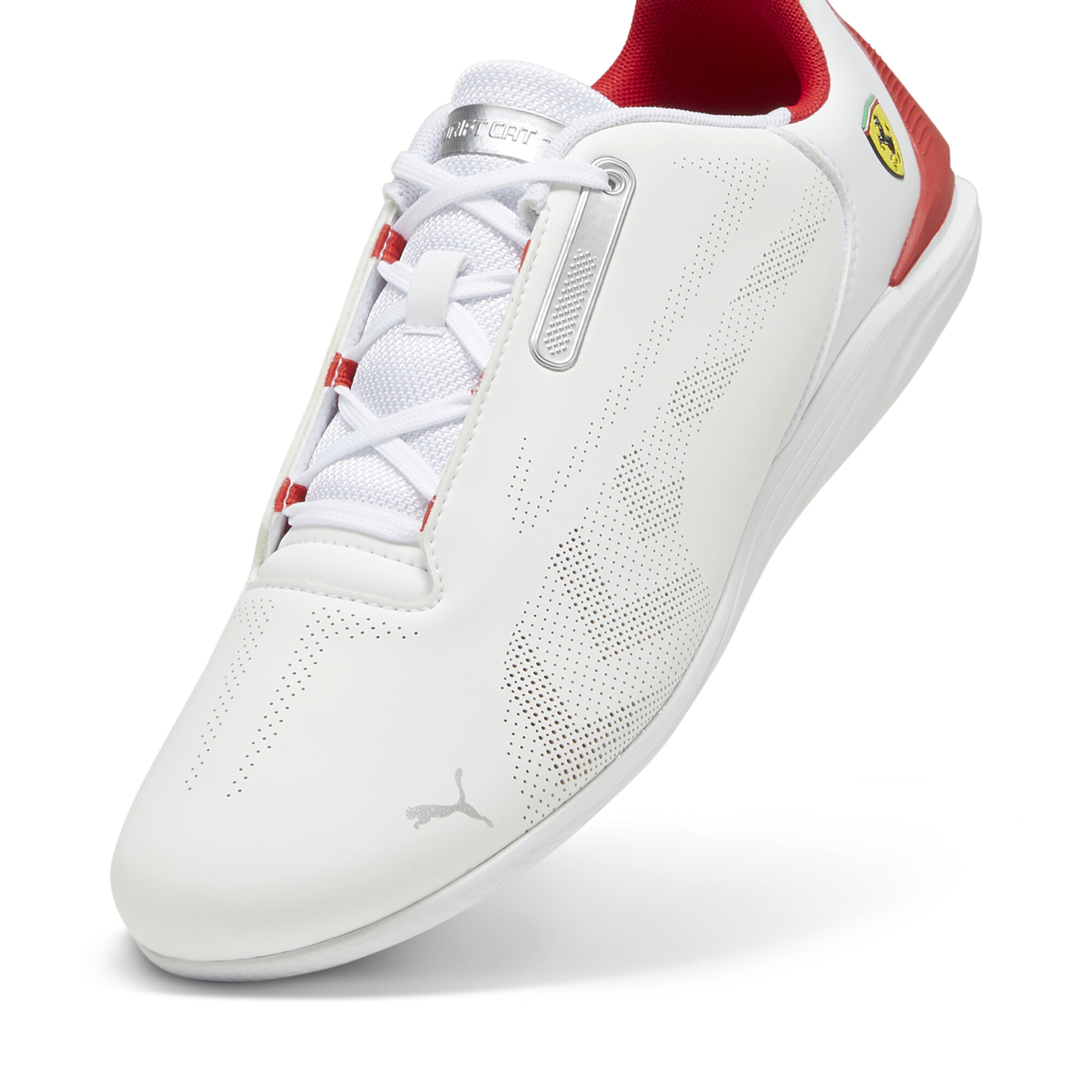 PUMA Scuderia Ferrari Drift Cat Decima 2.0 unisex sneakers, Wit/Rood