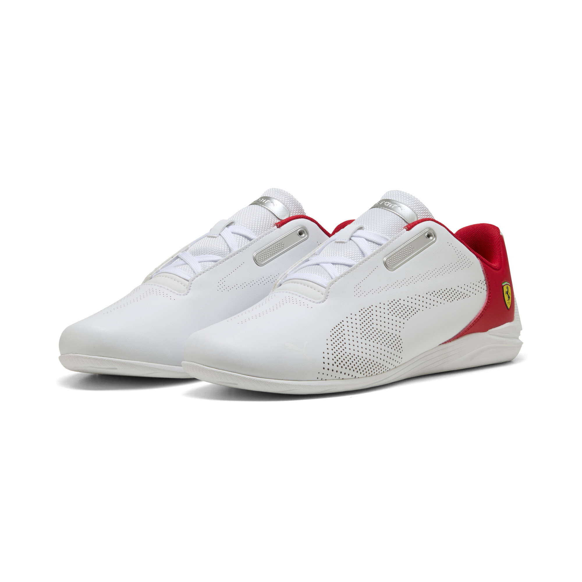 Men's Puma Scuderia Ferrari Drift Cat Decima 2.0 Sneakers Unisex, White, Size 47, Shoes