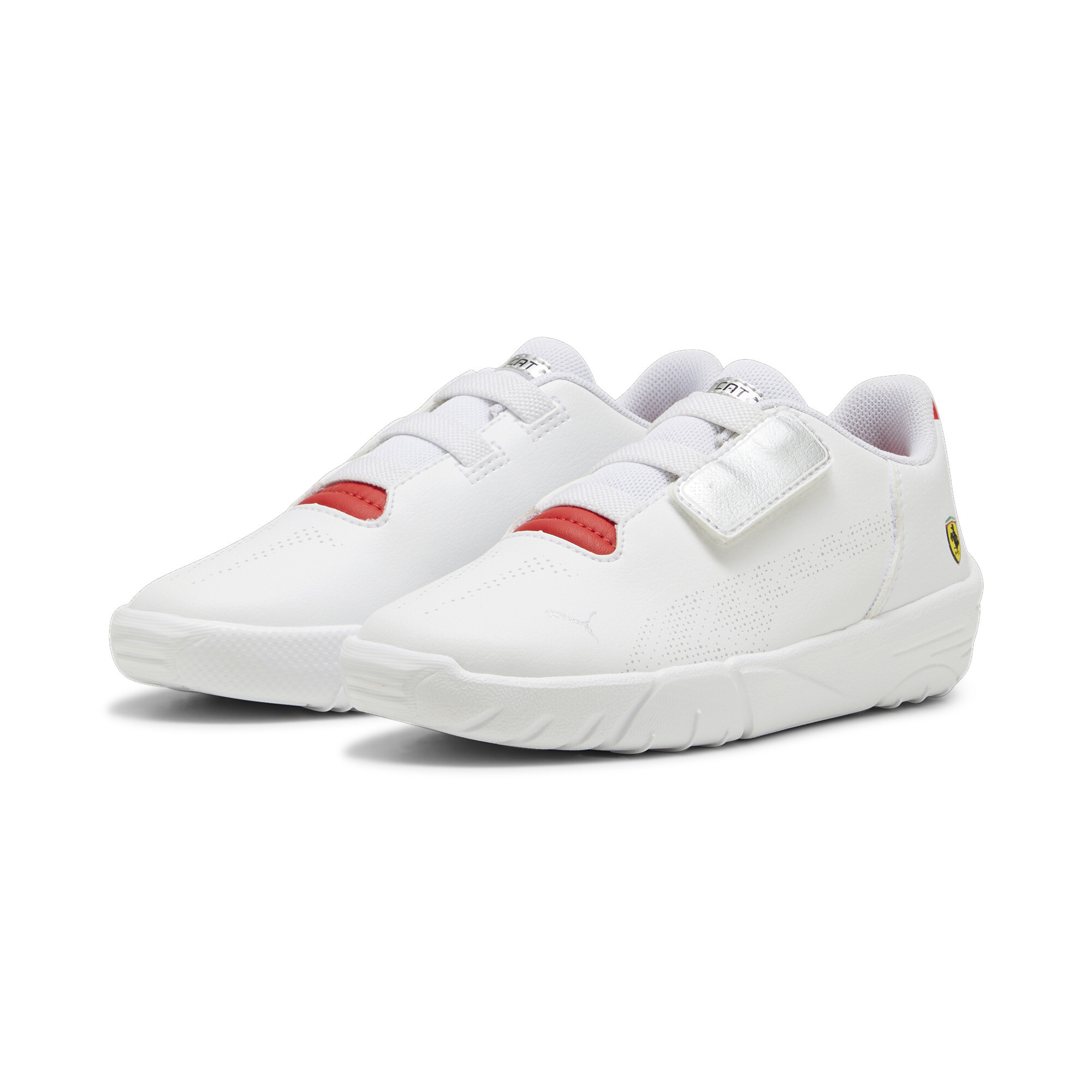 Puma Scuderia Ferrari Drift Cat Decima 2.0 Sneakers Kids, White, Size 29, Shoes