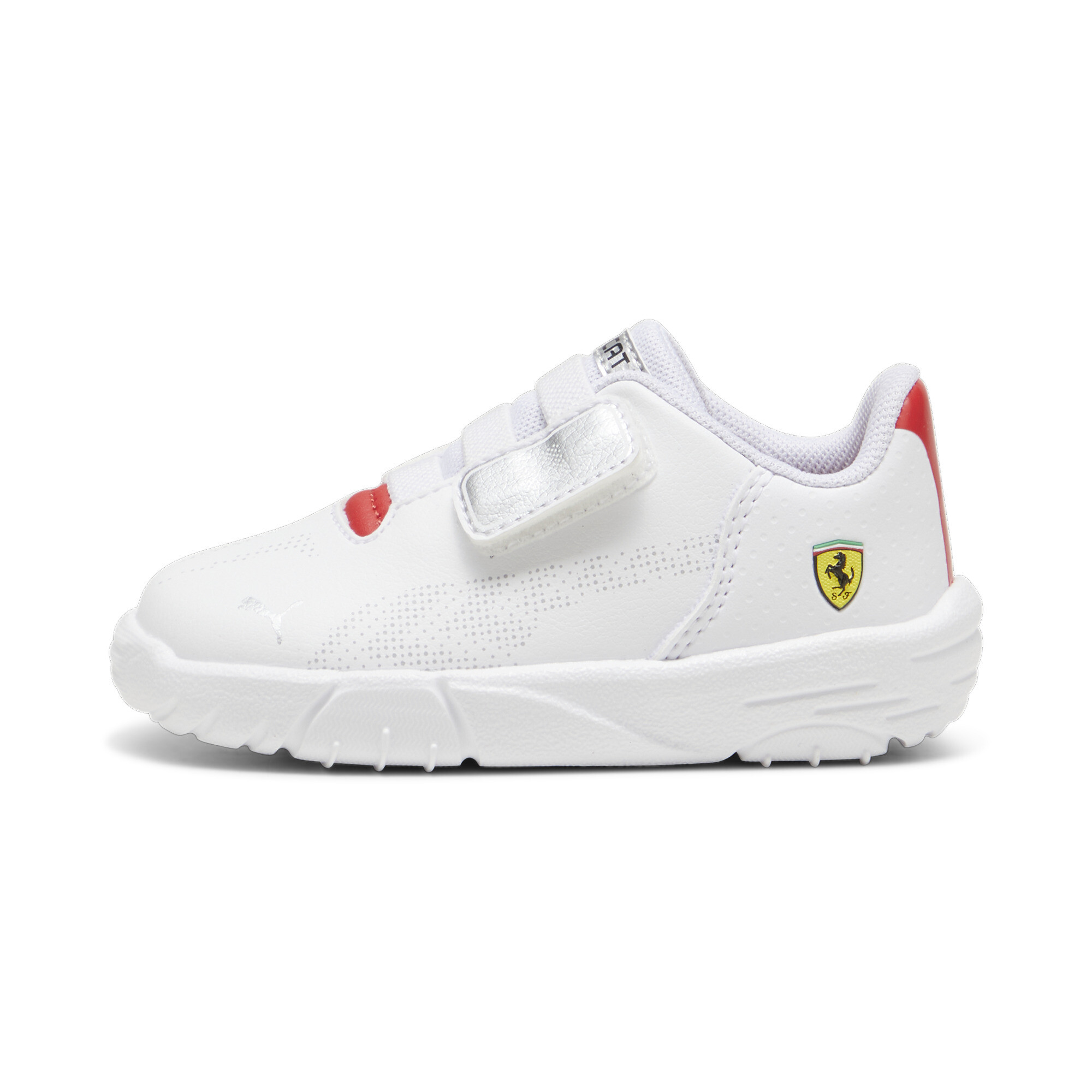 Puma Scuderia Ferrari Drift Cat Decima 2.0 Sneakers Kleinkinder Schuhe | Mit Plain | White/Rosso Corsa | Größe: 19