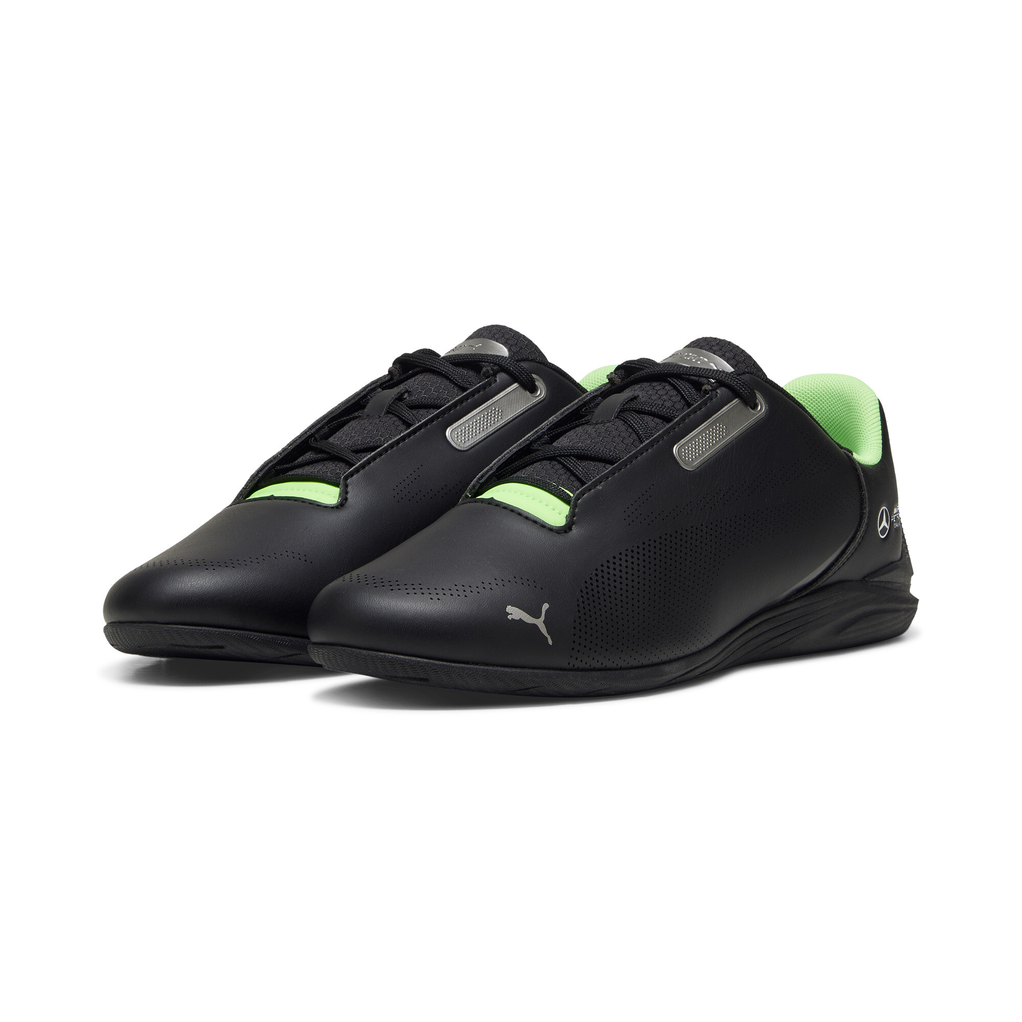 Men's PUMA Mercedes-AMG Petronas F1® Drift Cat Decima 2.0 Sneakers In Black, Size EU 44.5