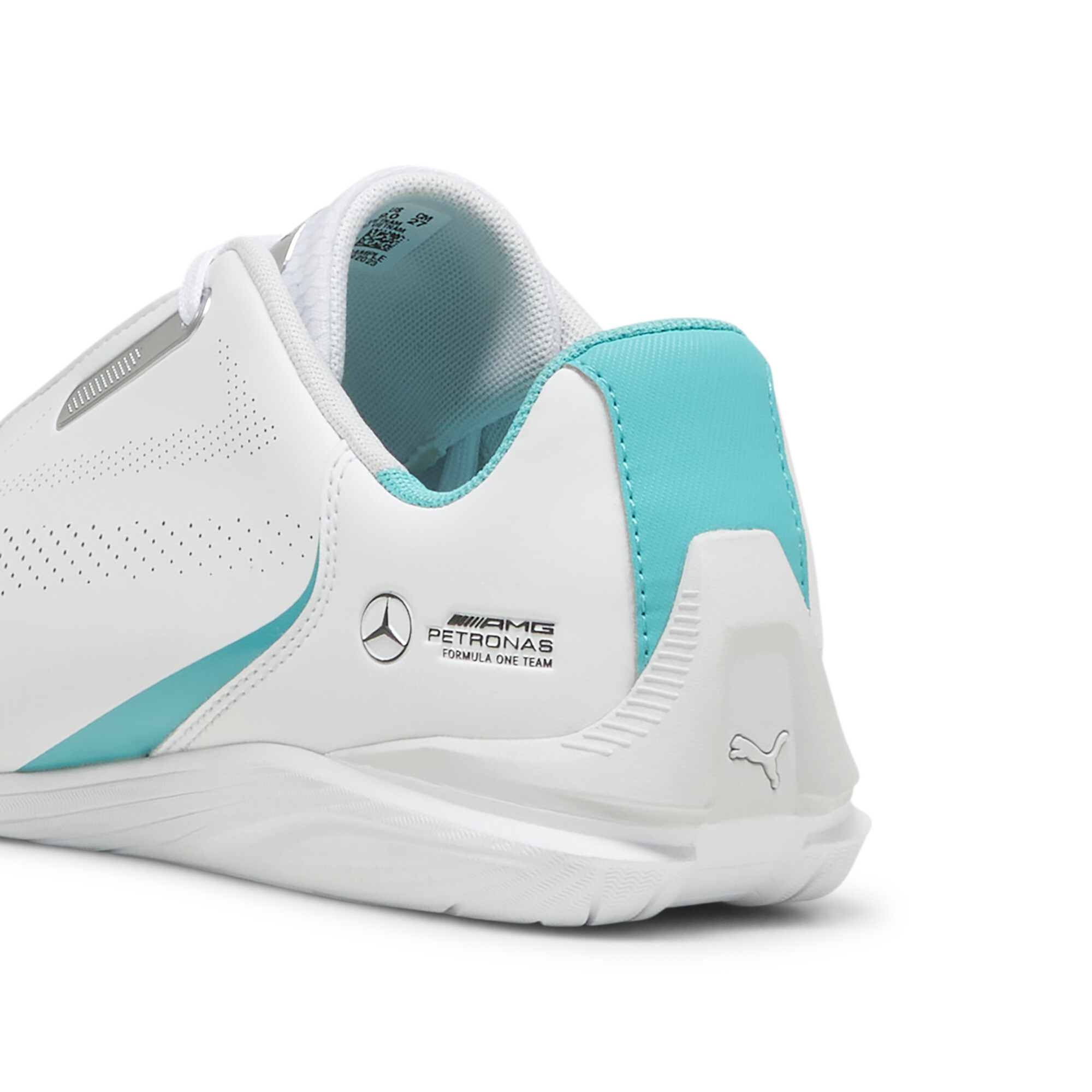 Men's PUMA Mercedes-AMG Petronas F1® Drift Cat Decima 2. 0 Sneakers In White, Size EU 41