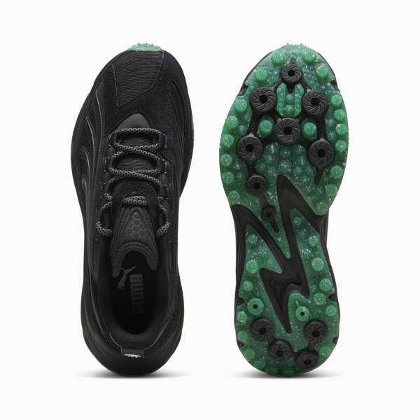 Mercedes-AMG Petronas F1® Spirex Sneakers Unisex, PUMA Black-Fizzy Green, large-ZAF