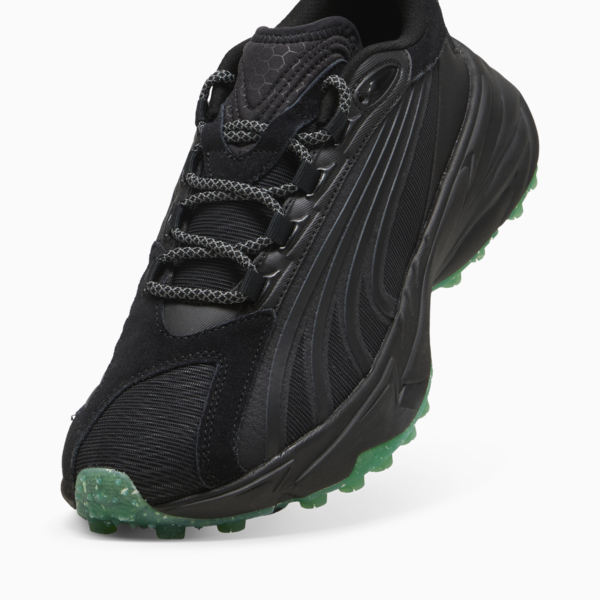 Mercedes-AMG Petronas F1® Spirex Sneakers Unisex, PUMA Black-Fizzy Green, large-ZAF