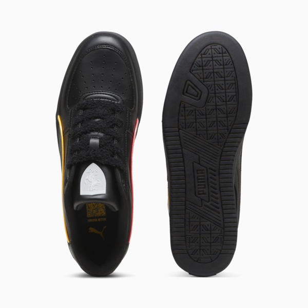 Scuderia Ferrari Caven 2.0 Neon Sneakers Unisex, Sun Stream-Sunset Glow-PUMA Black, large-MEX