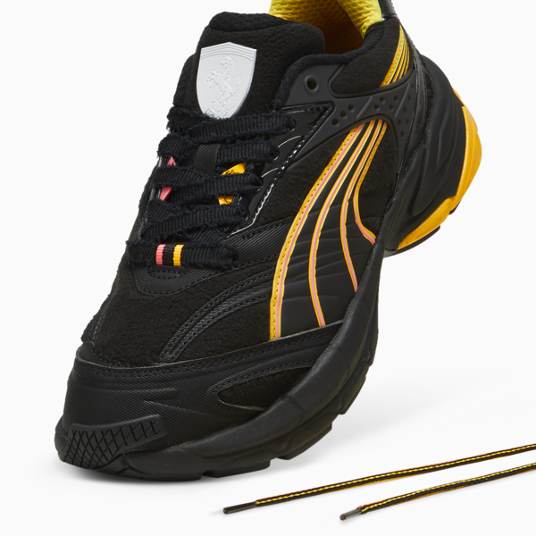Scuderia Ferrari Velophasis Neon Sneakers, PUMA Black, large-ZAF
