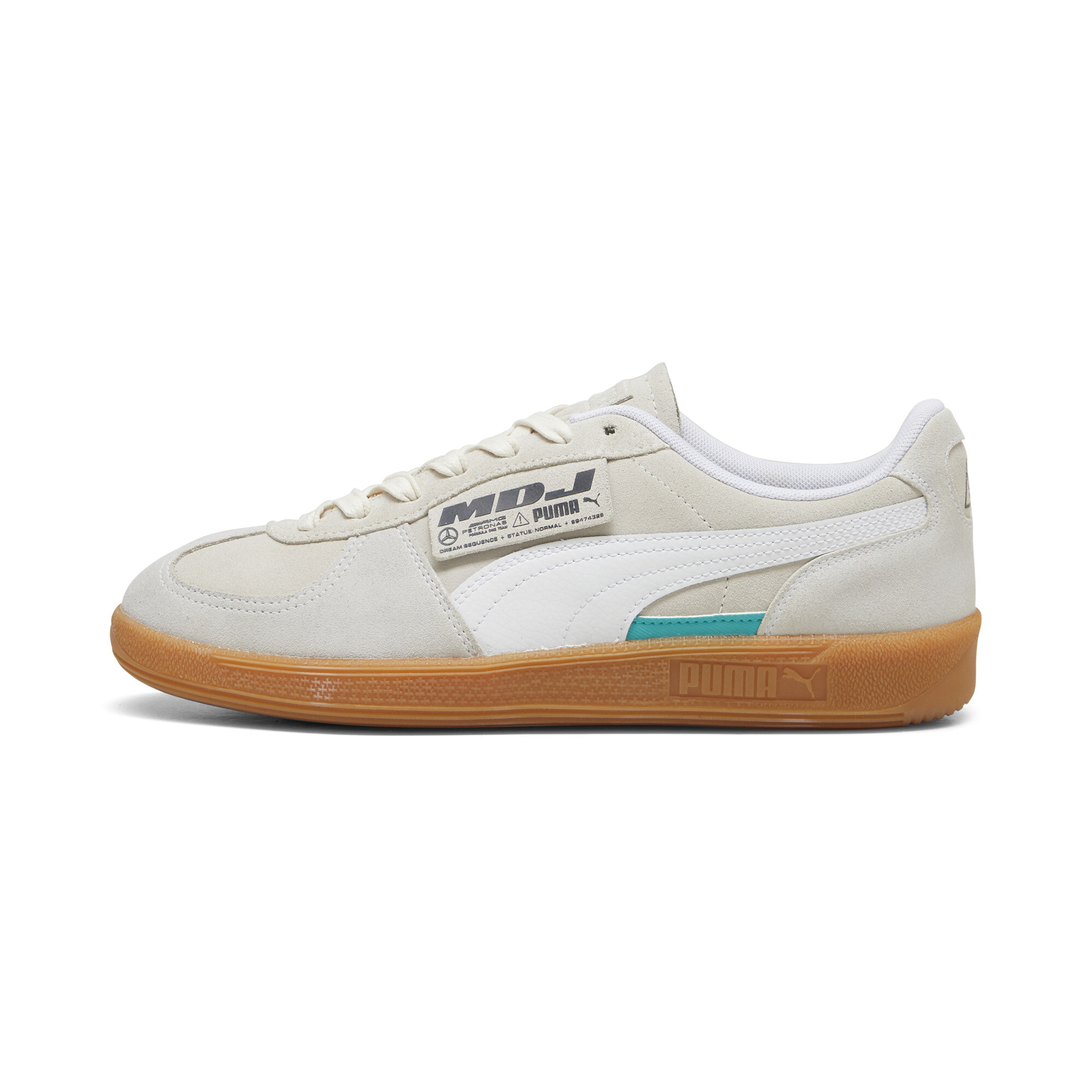 Puma Mercedes-AMG Petronas Motorsport Palermo X MDJ, White, Size 45, Shoes