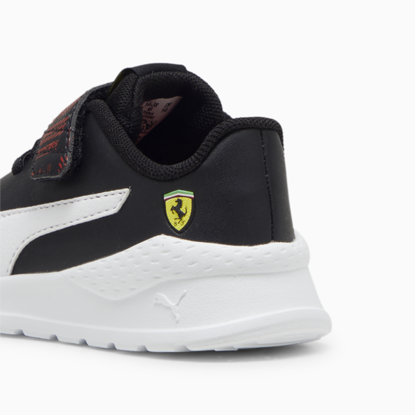Scuderia Ferrari Anzarun LS AC+ Sneakers Toddler, PUMA Black-PUMA White, large-ZAF