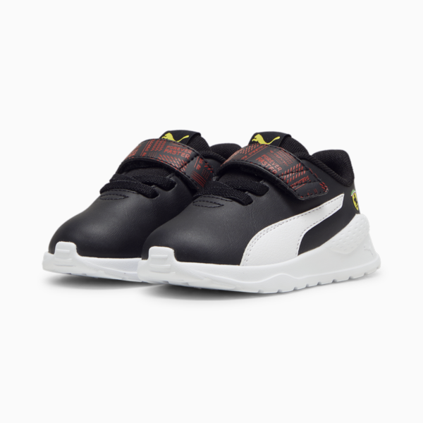 Scuderia Ferrari Anzarun LS AC+ Sneakers Toddler, PUMA Black-PUMA White, large-ZAF