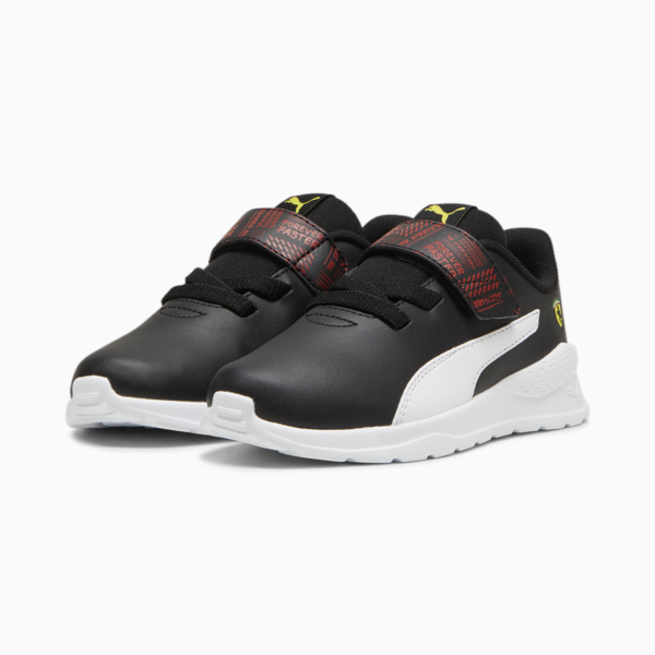 Scuderia Ferrari Anzarun LS AC+ Sneakers Kids, PUMA Black-PUMA White, large-ZAF