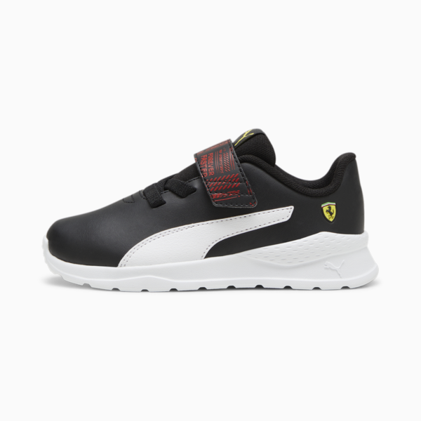 Scuderia Ferrari Anzarun LS AC+ Sneakers Kids, PUMA Black-PUMA White, large-ZAF
