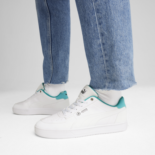 Mercedes-AMG Petronas F1® Caven 2.0 Sneakers Unisex, PUMA White-Sheen Green, large-ZAF