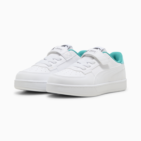 Mercedes-AMG Petronas F1® Caven 2.0 AC+ Sneakers Kids, PUMA White-Sheen Green, large-ZAF