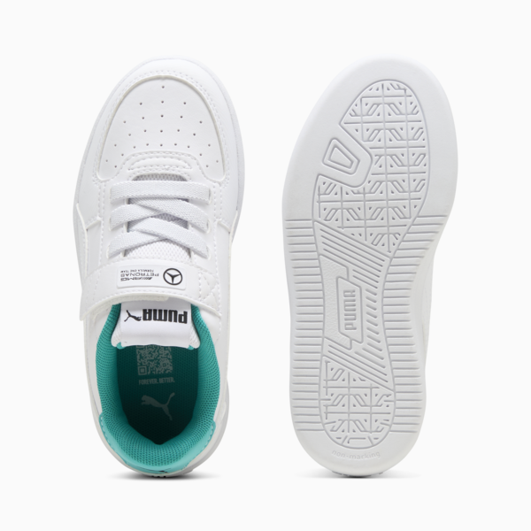 Mercedes-AMG Petronas F1® Caven 2.0 AC+ Sneakers Kids, PUMA White-Sheen Green, large-ZAF