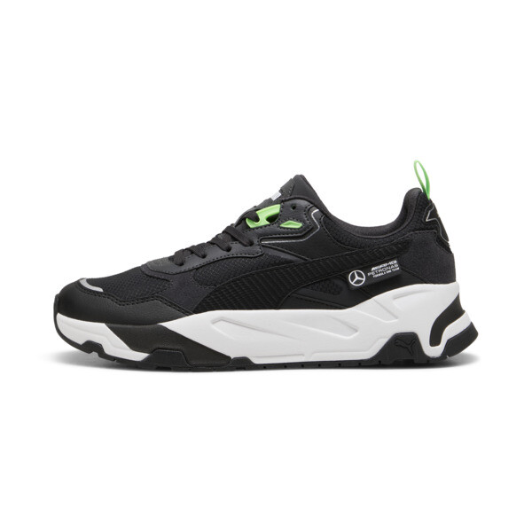 Puma Mercedes-amg Petronas F1® Trinity Sneakers In Black-fizzy Green