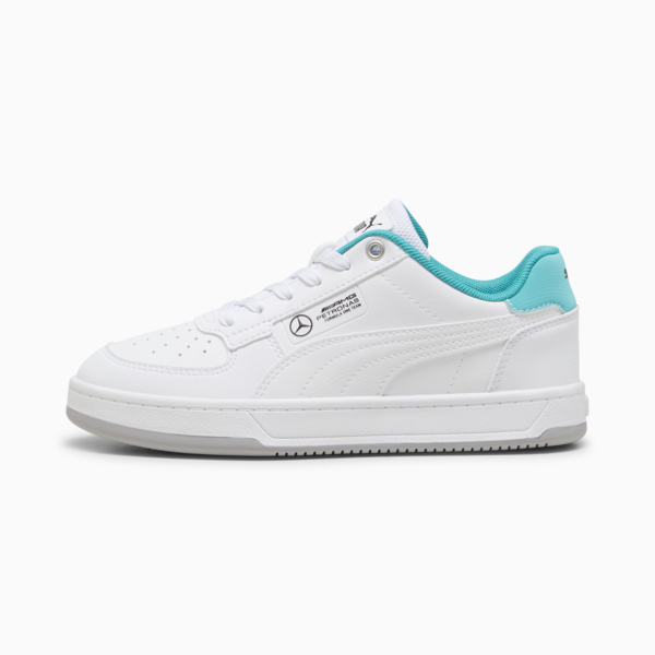 Mercedes-AMG Petronas F1® Caven 2.0 Sneakers Youth, PUMA White-Sheen Green, large-ZAF