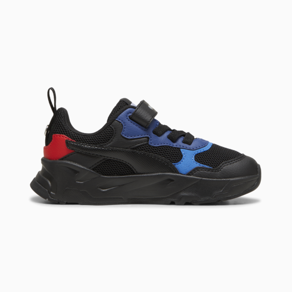 BMW M Motorsport Trinity Sneakers Kids, PUMA Black-Pro Blue-Pop Red, large-ZAF