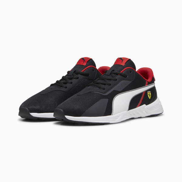 Scuderia Ferrari Tiburion Sneakers Unisex, PUMA Black-Rosso Corsa, large-MEX