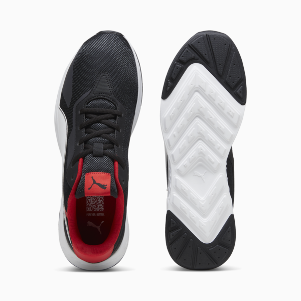 Scuderia Ferrari Tiburion Sneakers Unisex, PUMA Black-Rosso Corsa, large-MEX