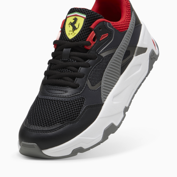 Tenis hombre Scuderia Ferrari Trinity, PUMA Black-Rosso Corsa, large-MEX