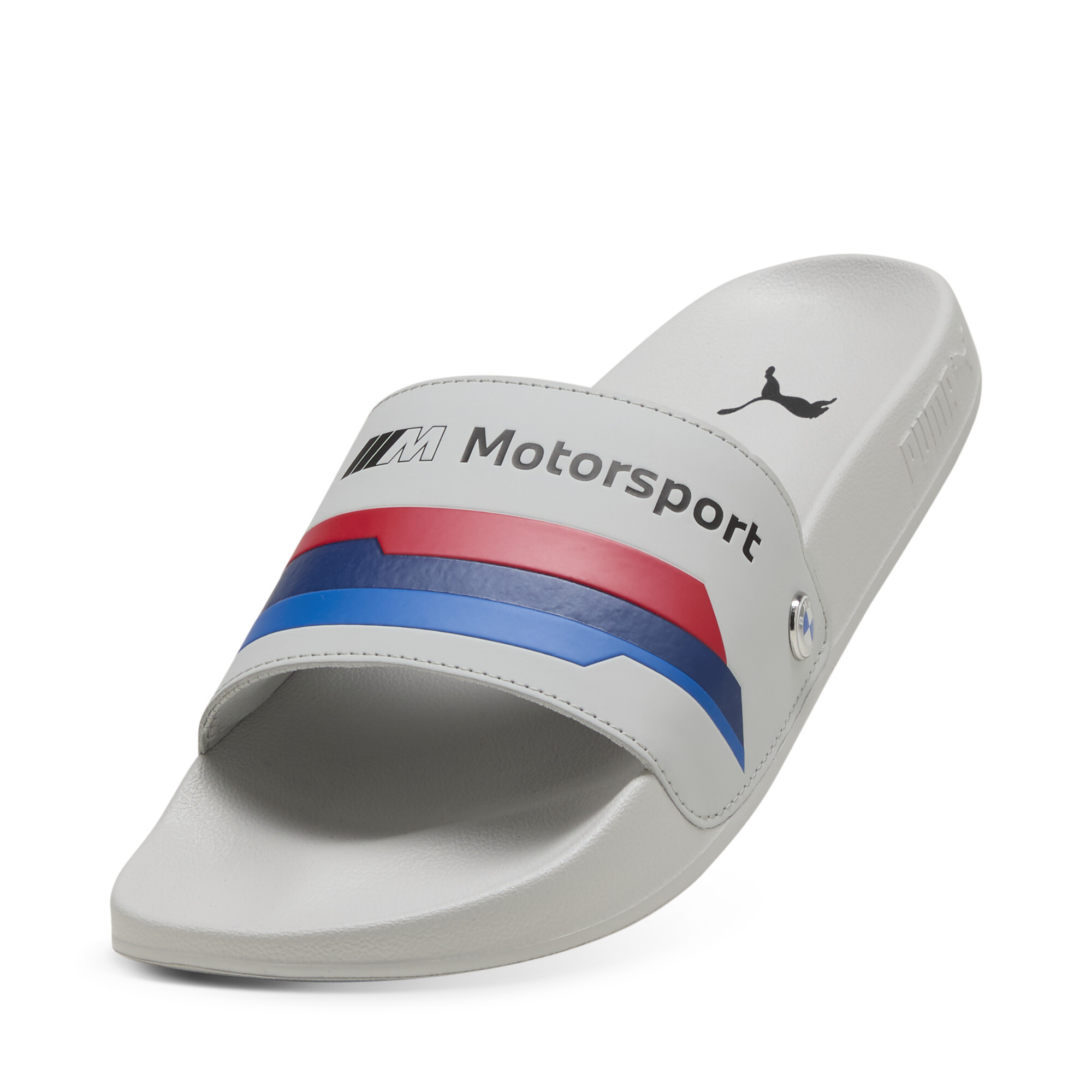 PUMA BMW M Motorsport Logo Leadcat 2.0 slippers, Grijs, Maat 43 thumbnail 2