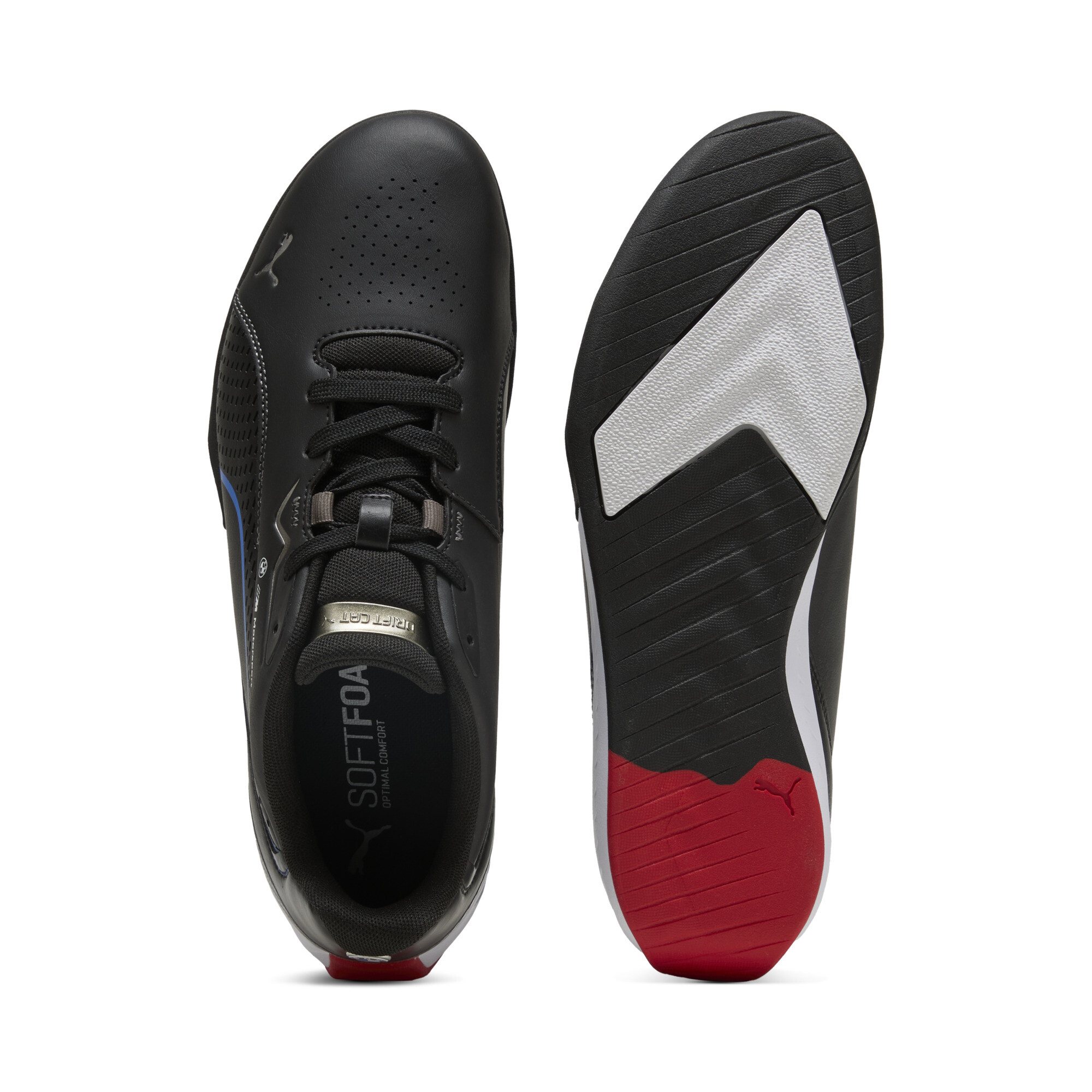 PUMA BMW M Motorsport Drift Cat 11 sneakers Uniseks, Zwart, Maat 47 thumbnail 4