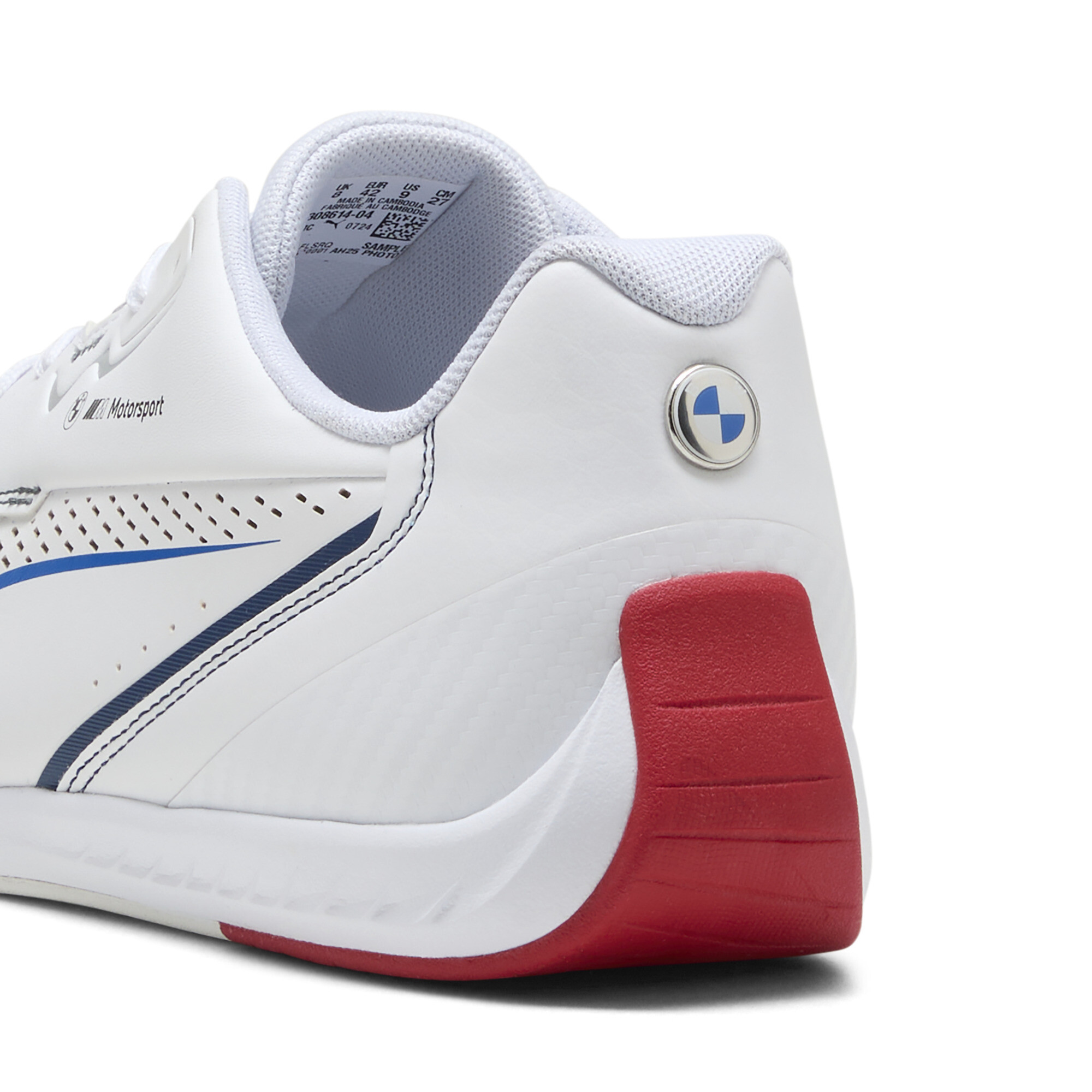 PUMA BMW M Motorsport Drift Cat 11 sneakers Uniseks, Wit, Maat 43 thumbnail 5