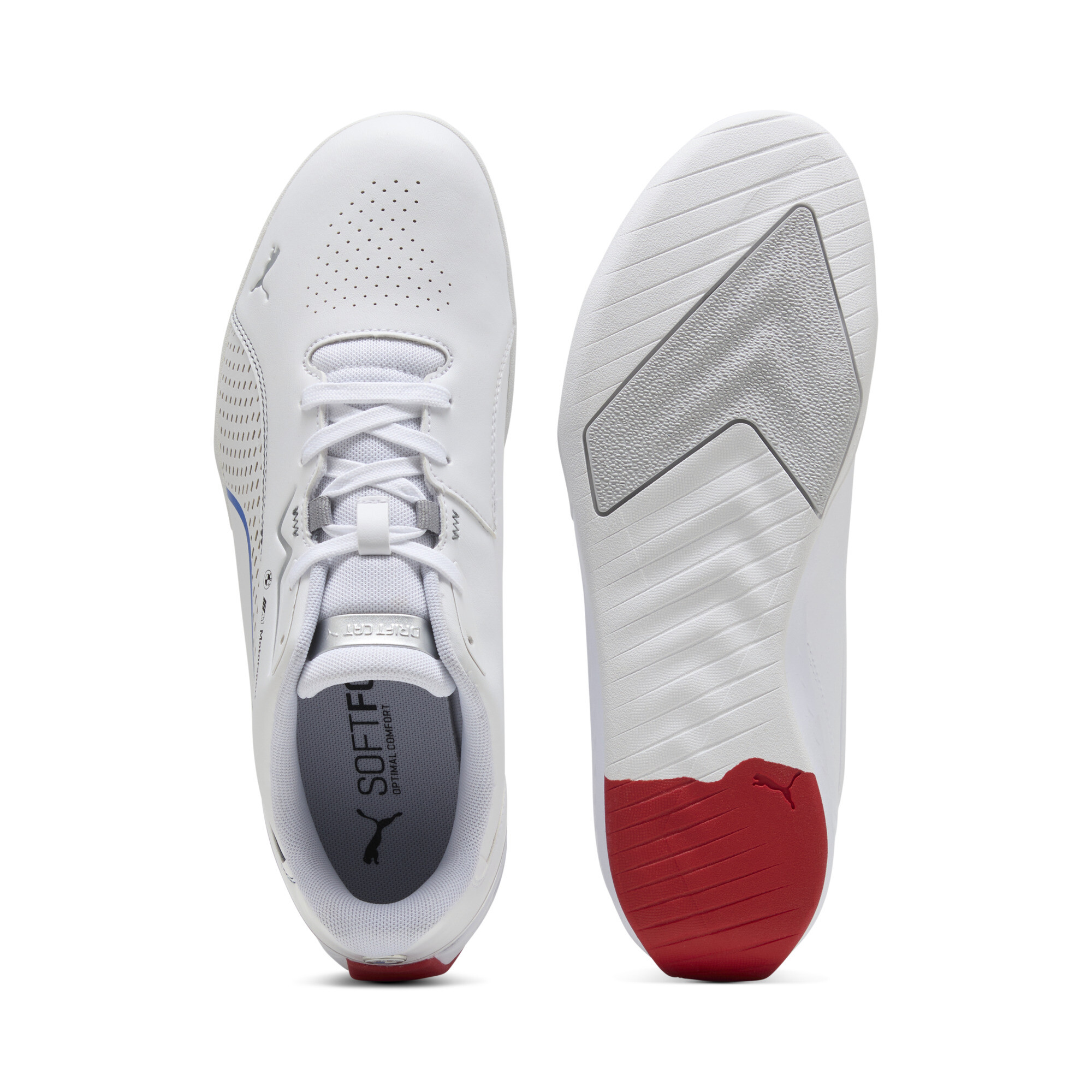 PUMA BMW M Motorsport Drift Cat 11 sneakers Uniseks, Wit, Maat 43 thumbnail 4