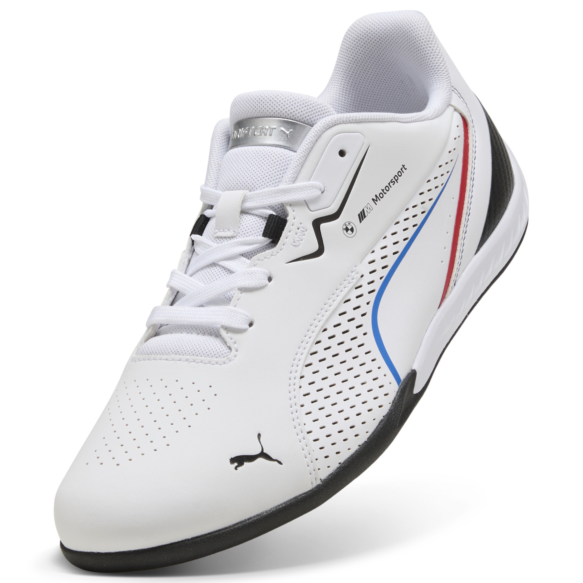 PUMA BMW M Motorsport Drift Cat 11 sneakers Uniseks, Zwart/Wit, Maat 45 thumbnail 2