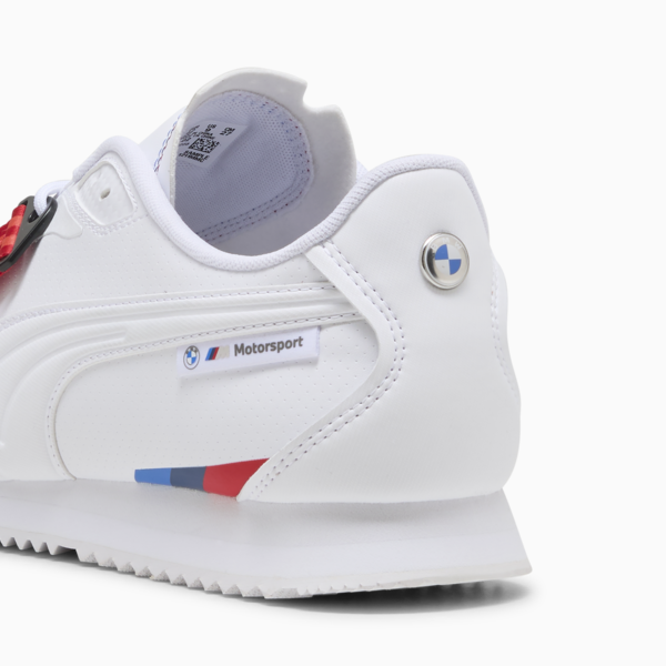 BMW M Motorsport Roma Stradale Sneakers Unisex, PUMA White-PUMA Black, large-MEX