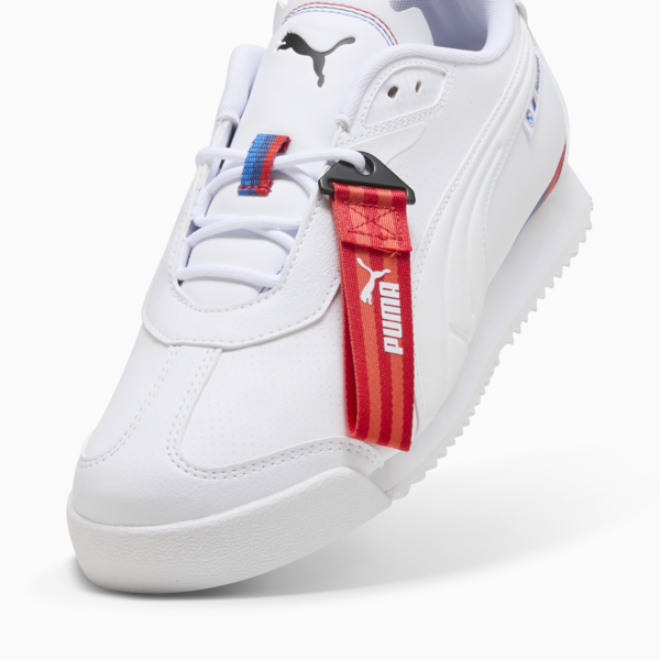 BMW M Motorsport Roma Stradale Sneakers Unisex, PUMA White-PUMA Black, large-MEX