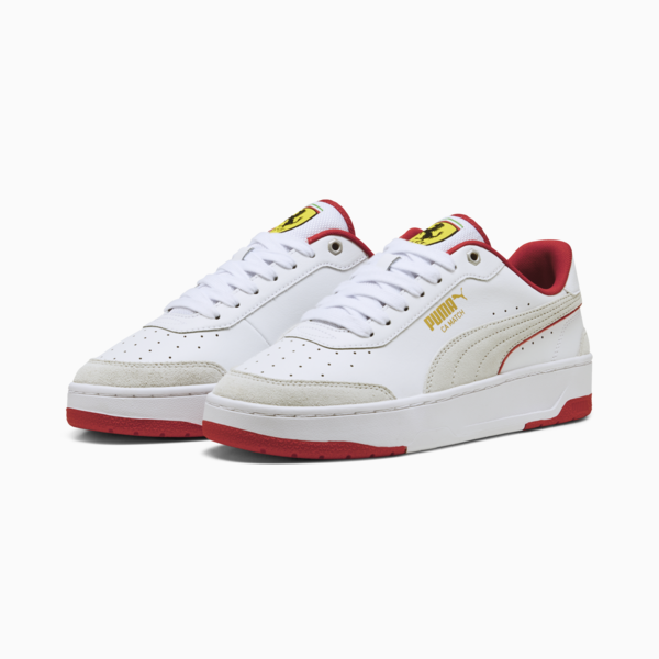 Scuderia Ferrari CA Match Sneakers Unisex, PUMA White-Rosso Corsa, large-MEX
