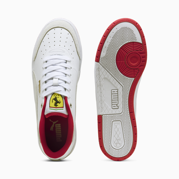 Scuderia Ferrari CA Match Sneakers Unisex, PUMA White-Rosso Corsa, large-MEX