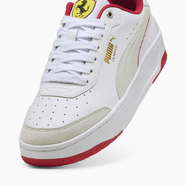 Scuderia Ferrari CA Match Sneakers Unisex, PUMA White-Rosso Corsa, large-MEX