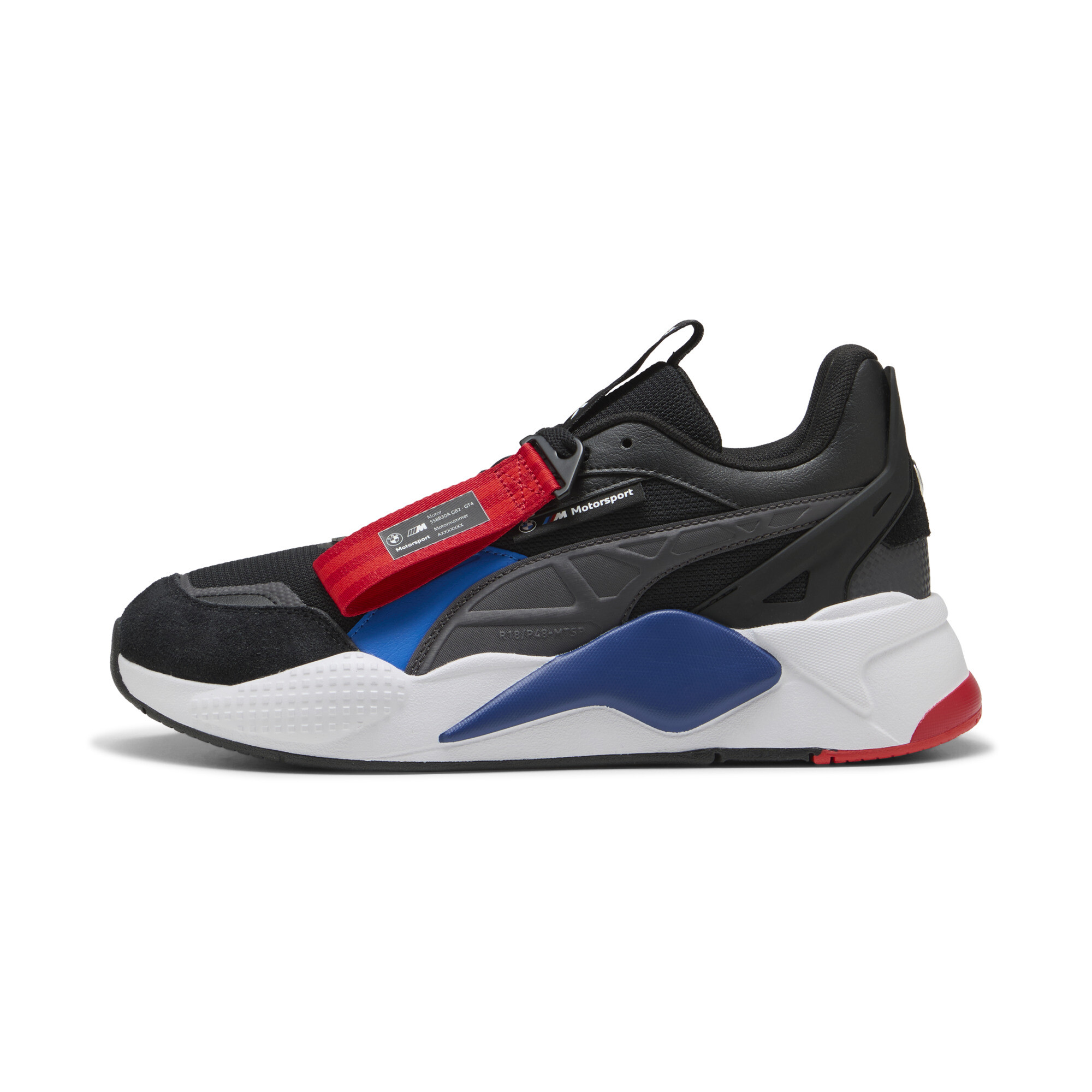 Puma BMW M Motorsport RS-X Sneakers Schuhe | Mit Colorful | Black/White | Größe: 40.5