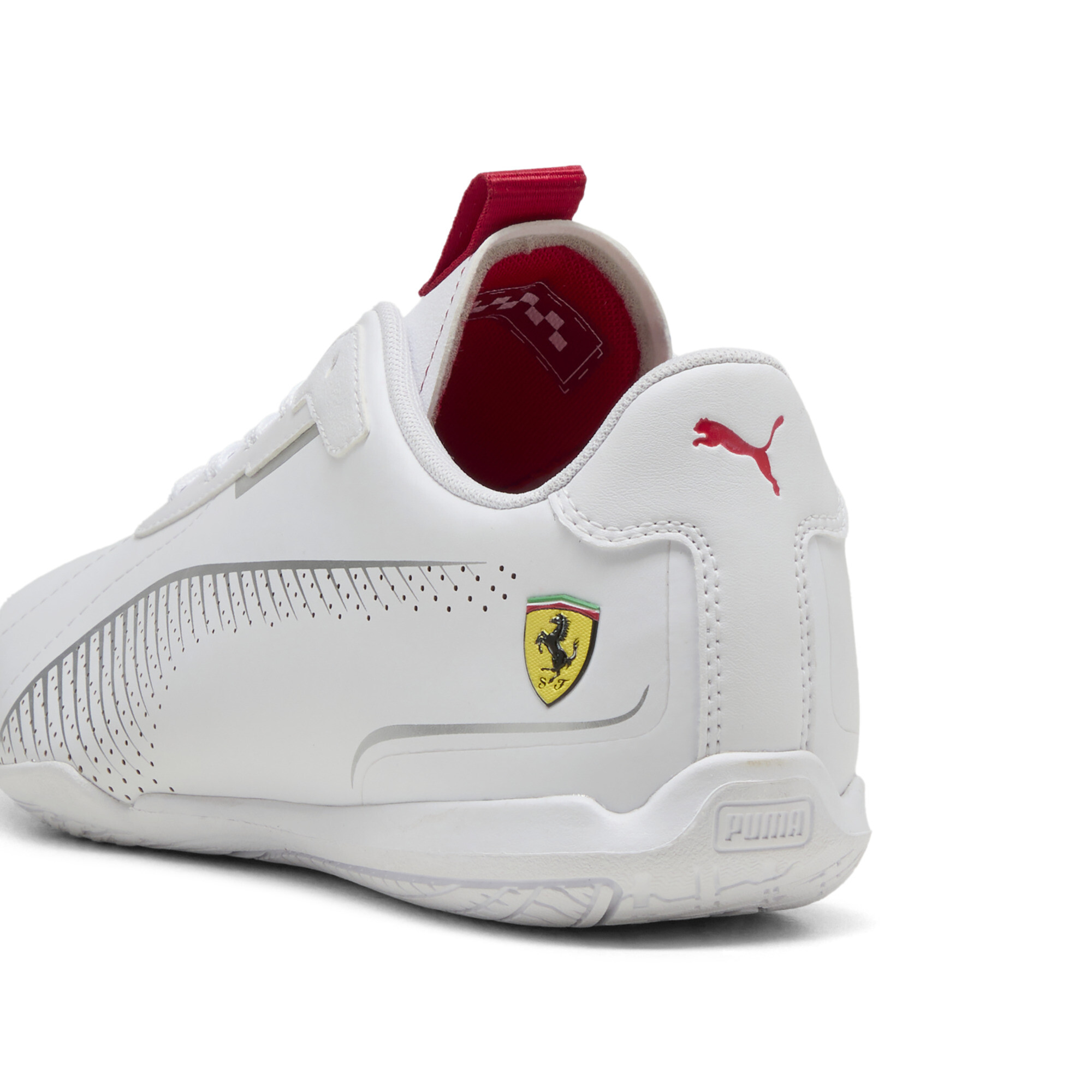 Puma Scuderia Ferrari Neo Cat 3.0 Sneakers, White, Size 36, Shoes