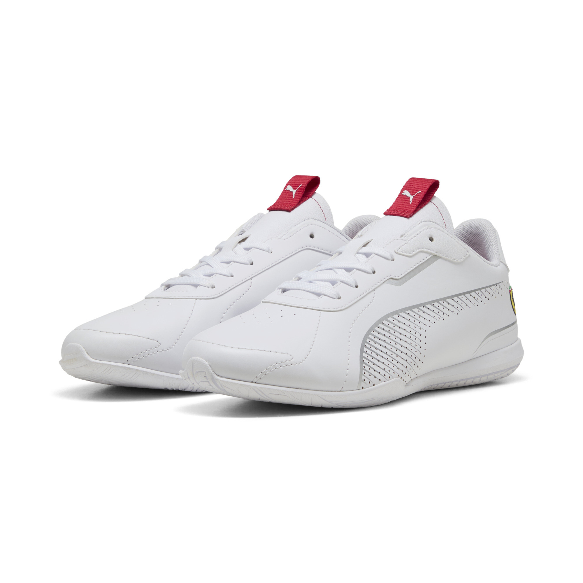 Puma Scuderia Ferrari Neo Cat 3.0 Sneakers, White, Size 36, Shoes