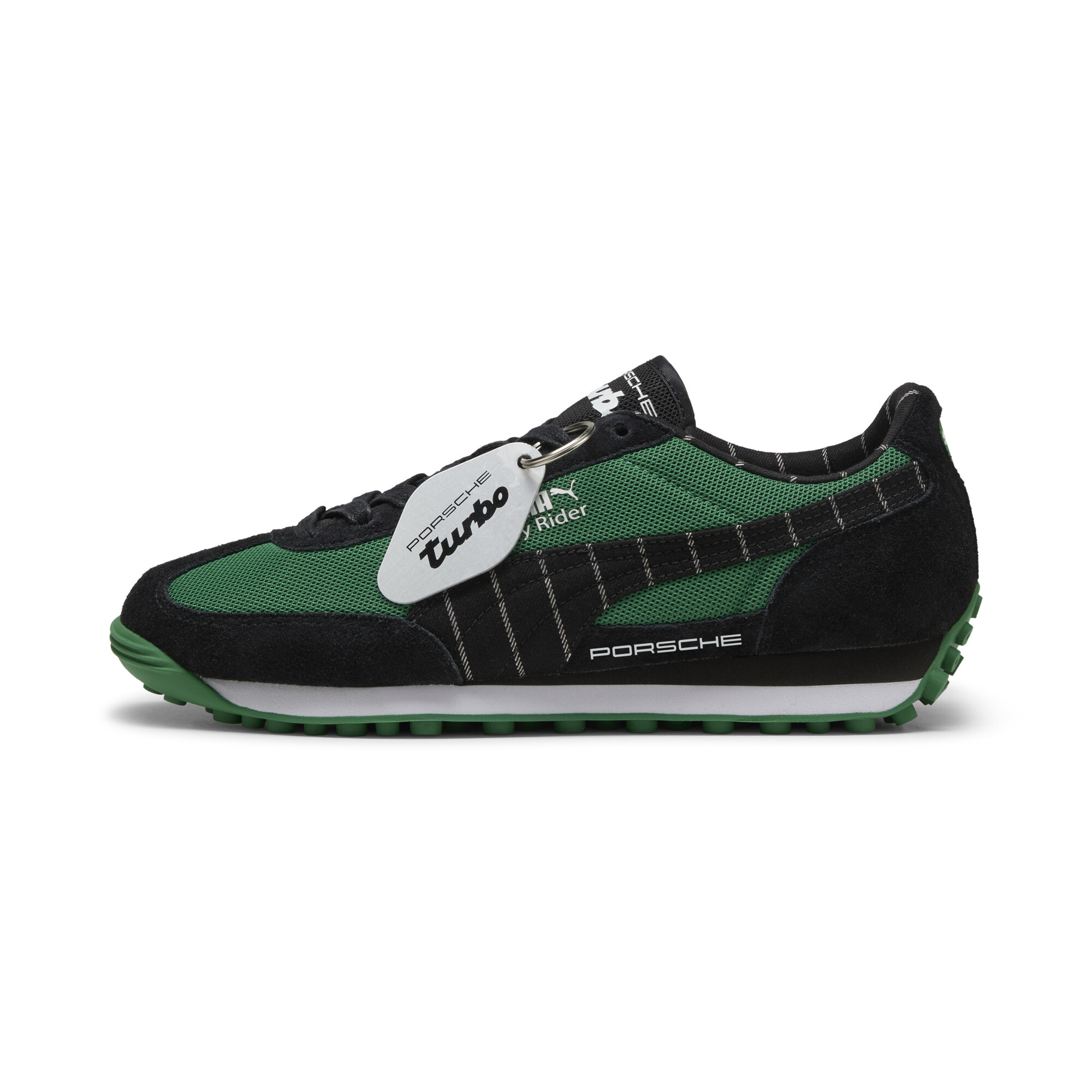 Puma Porsche Legacy Easy Rider Pinstripe Sneakers Schuhe | Mit Colorful | Archive Green/Black | Größe: 45