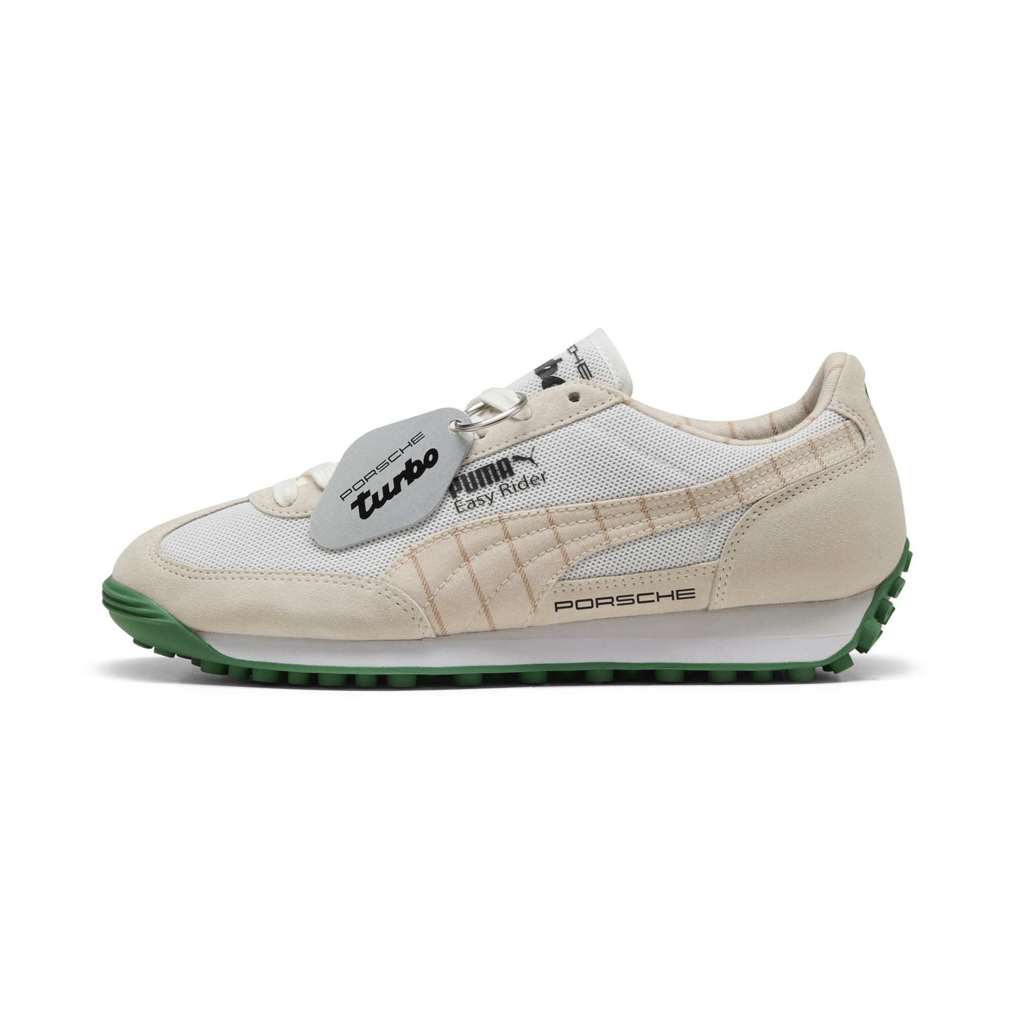 Puma Porsche Legacy Easy Rider Pinstripe Sneakers Schuhe | Mit Colorful | White/Alpine Snow | Größe: 44